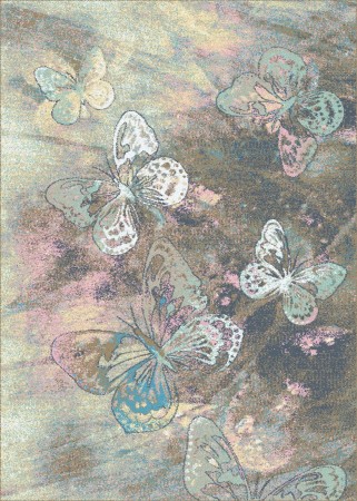 Dywan do Przedszkola PLAY MOTYLE Beż