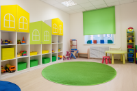 Dywan do Przedszkola ONE COLOR Koło Zielony.png