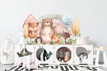 Naklejka na ścianę - bajkowy zakątek