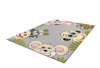 Dywan do Przedszkola PLAY DŻUNGLA Szary