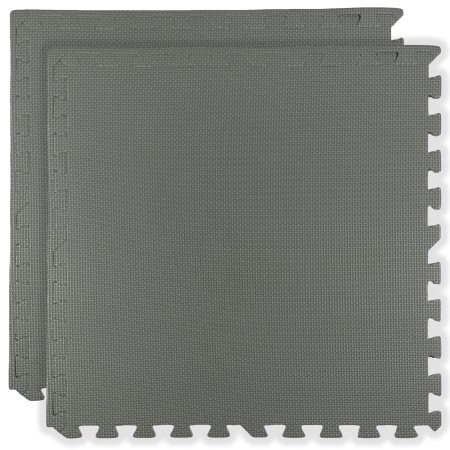 Puzzle piankowe 120 × 60 cm – 2 szt. ciemnoszare