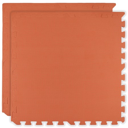 Puzzle piankowe 120 × 60 cm – 2 szt. pomarańczowe