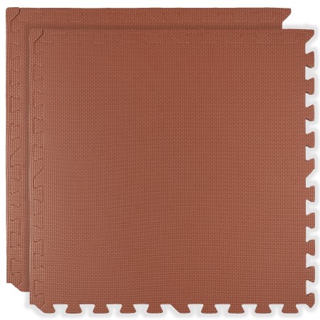 Puzzle piankowe 120 × 60 cm – 2 szt. ceglaste