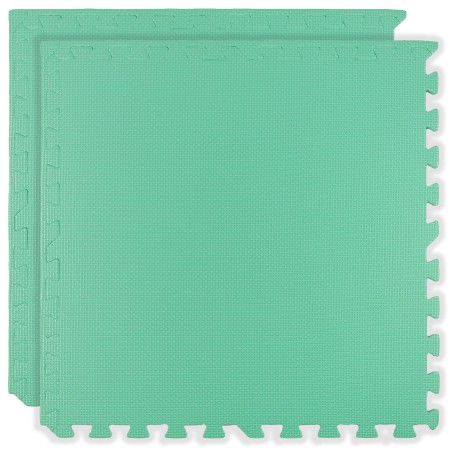 Puzzle piankowe 120 × 60 cm – 2 szt. miętowe