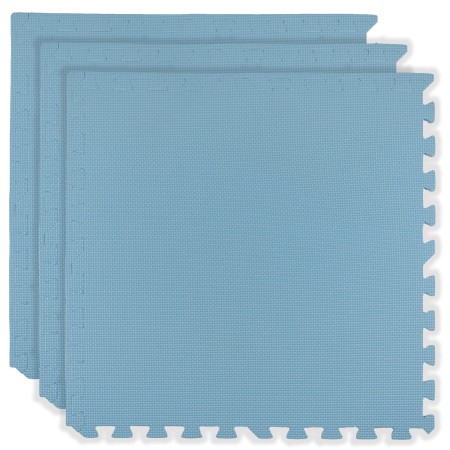 Puzzle piankowe 180 × 60 cm – 3 szt. jasnoniebieskie