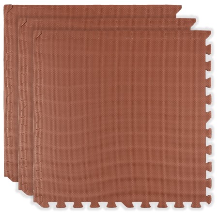 Puzzle piankowe 180 × 60 cm – 3 szt. ceglaste