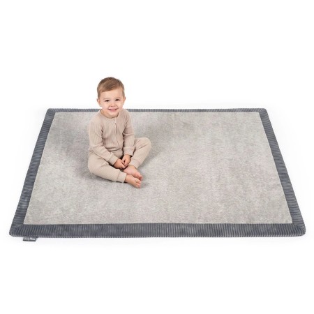 Dywanik do Przedszkola MIĘKKI KĄCIK z pokrowcem 120 × 170 cm – szary