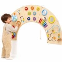Tablica manipulacyjna sensoryczna - łuk Montessori