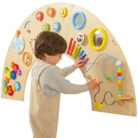 Tablica manipulacyjna sensoryczna - łuk Montessori