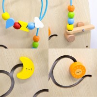 Tablica manipulacyjna sensoryczna - łuk Montessori