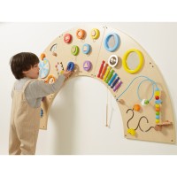 Tablica manipulacyjna sensoryczna - łuk Montessori