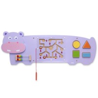 Tablica  manipulacyjna sensoryczna - hipopotam