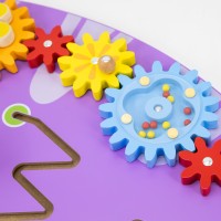 Tablica  manipulacyjna sensoryczna - dinazur triceratops
