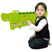 Tablica  manipulacyjna sensoryczna - krokodyl