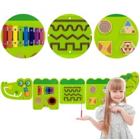 Tablica manipulacyjna sensoryczna - krokodyl