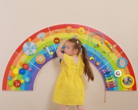 Tablica manipulacyjna sensoryczna - tęcza