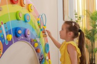 Tablica manipulacyjna sensoryczna - tęcza