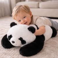 Pluszak sensoryczny obciążeniowy, przytulanka 65 cm – panda