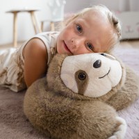 Pluszak sensoryczny obciążeniowy, przytulanka 2,5 kg – leniwiec