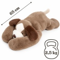 Pluszak sensoryczny obciążeniowy, przytulanka 2,5 kg – piesek
