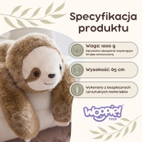Pluszak sensoryczny obciążeniowy, przytulanka 1 kg – leniwiec