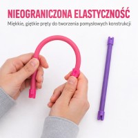 Klocki konstrukcyjne TWIST ART 3D – zestaw edukacyjny 44 elementy