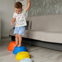 Kamienie sensoryczne do balansowania – zestaw 5 sztuk