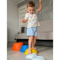 Kamienie sensoryczne do balansowania – zestaw 5 sztuk