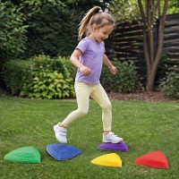 Trójkątne kamienie sensoryczne do balansowania – zestaw 5 sztuk