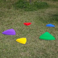 Trójkątne kamienie sensoryczne do balansowania – zestaw 5 sztuk