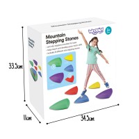 Trójkątne kamienie sensoryczne do balansowania – zestaw 5 sztuk