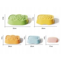 Kamienie sensoryczne do balansowania z wypustkami – zestaw 5 sztuk, pastelowe