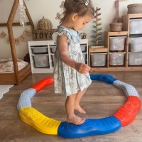 Ścieżka sensoryczna do balansowania – modułowy tor równoważny