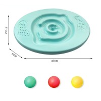 Deska sensoryczna do balansowania z labiryntem i piłeczkami – miętowa