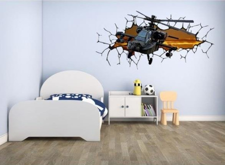NAKLEJKA NA ŚCIANĘ HELIKOPTER 3