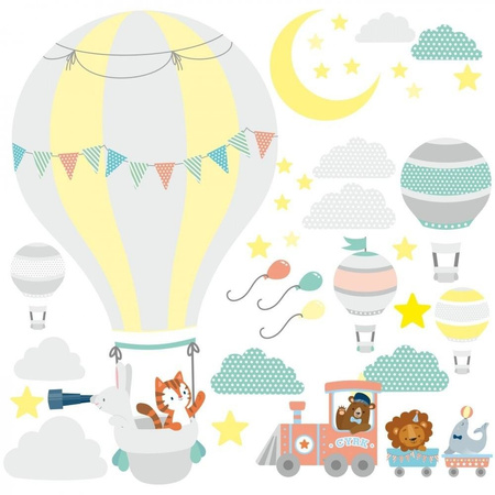 NAKLEJKA NA ŚCIANĘ BALONY 24