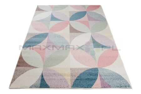 Dywan do Przedszkola Kids Pastel Mozaika Krem 43