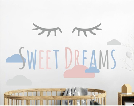 NAKLEJKA NA ŚCIANĘ SWEET DREAMS