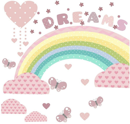 NAKLEJKA NA ŚCIANĘ DREAMS 1
