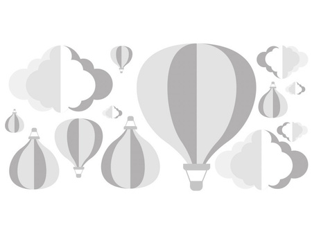 NAKLEJKA NA ŚCIANĘ BALONY 82