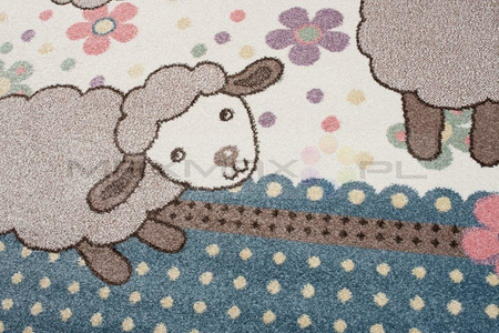 Dywan do Przedszkola Kids Pastel Owieczki Krem 24