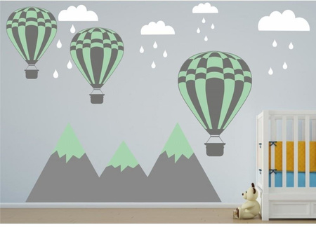 NAKLEJKA NA ŚCIANĘ BALONY 20