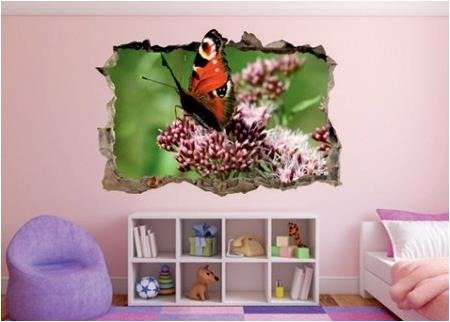 NAKLEJKA NA ŚCIANĘ MOTYL 1