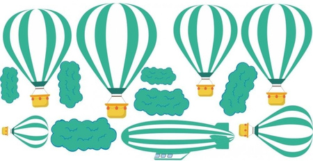 NAKLEJKA NA ŚCIANĘ BALONY 65